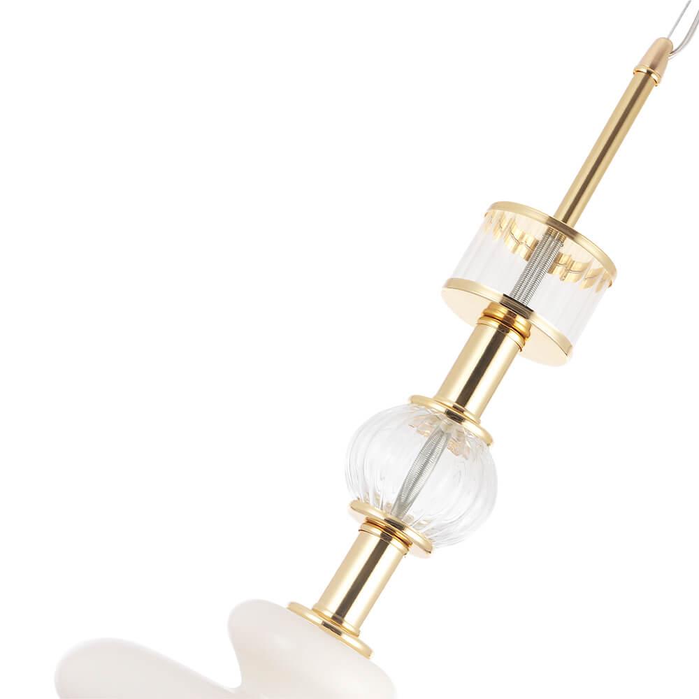 подвесной светильник crystal lux valencia sp1.1 gold