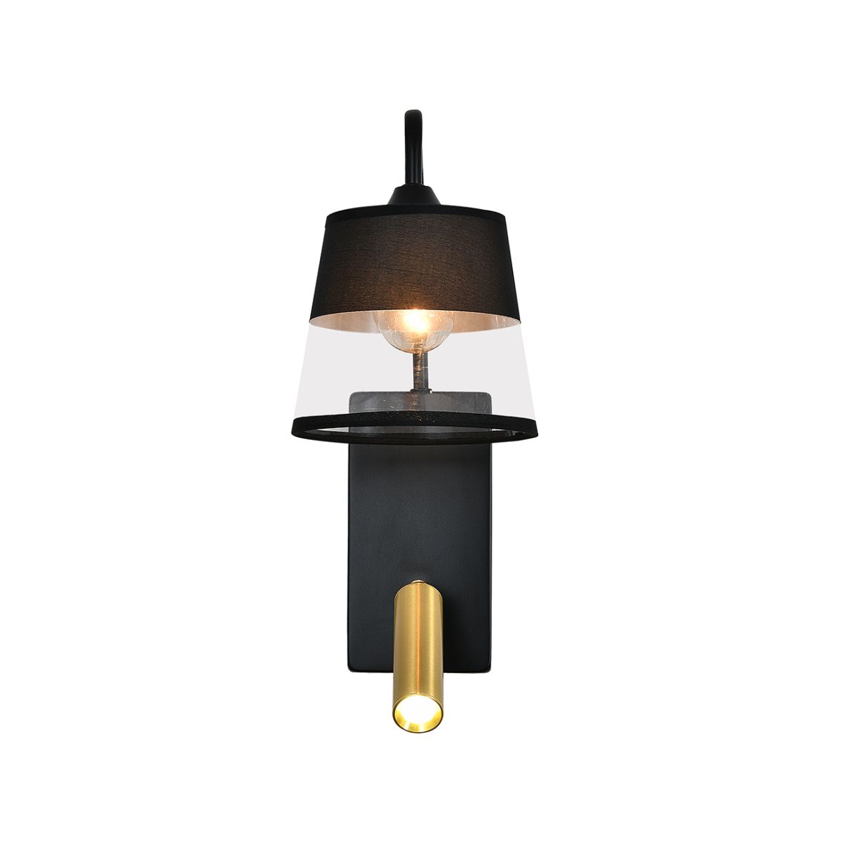бра escada comfy 598/1a black/brass