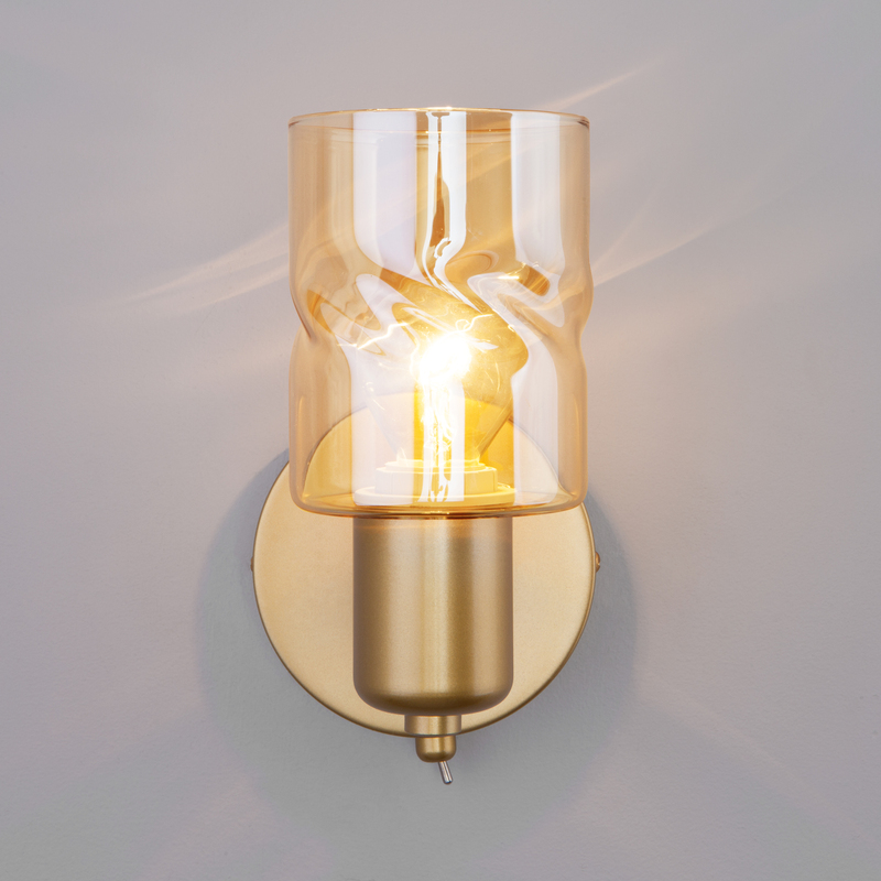 настенный светильник eurosvet ansa 20120/1 перламутровое золото