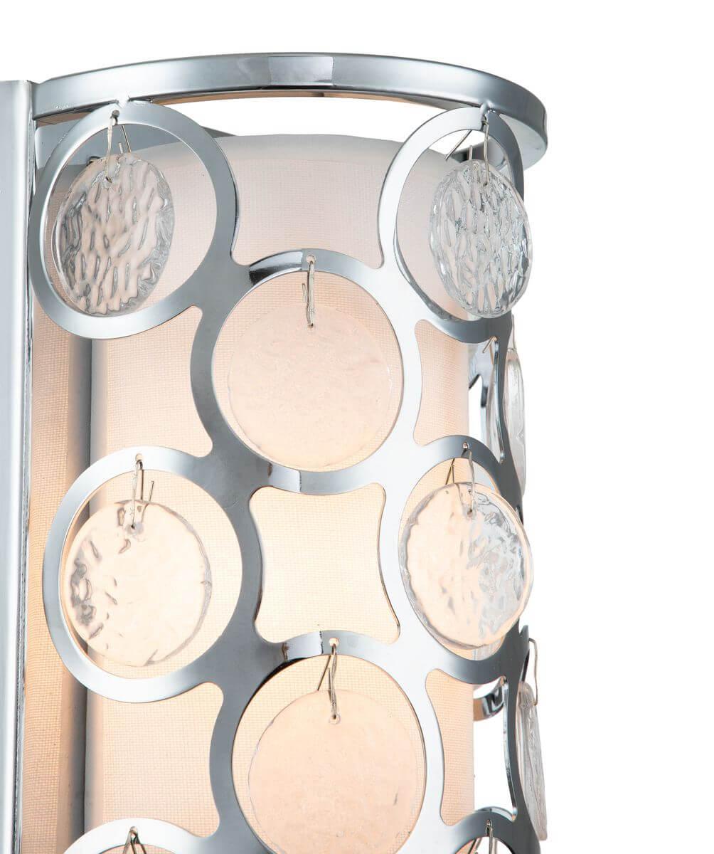 настенный светильник indigo monile 13010/1w nickel v000213