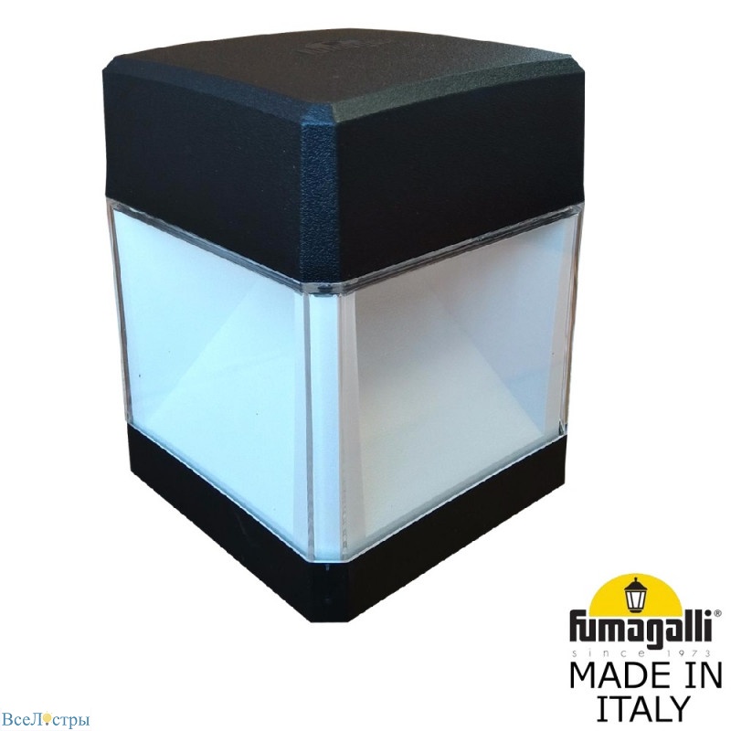 уличный настенный светильник fumagalli ds2.560.000.axd1l