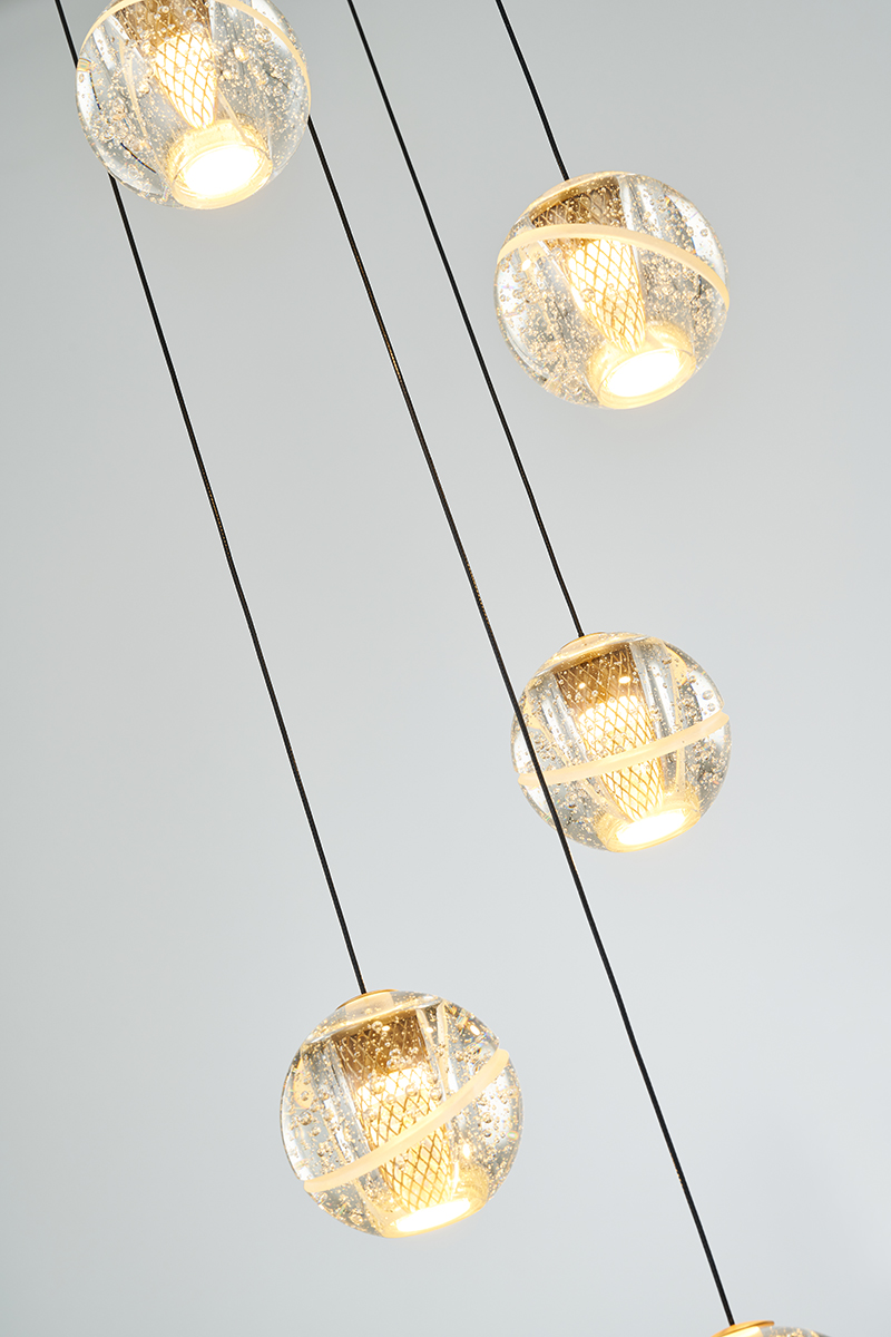 каскадная люстра delight md22001052-5a gold