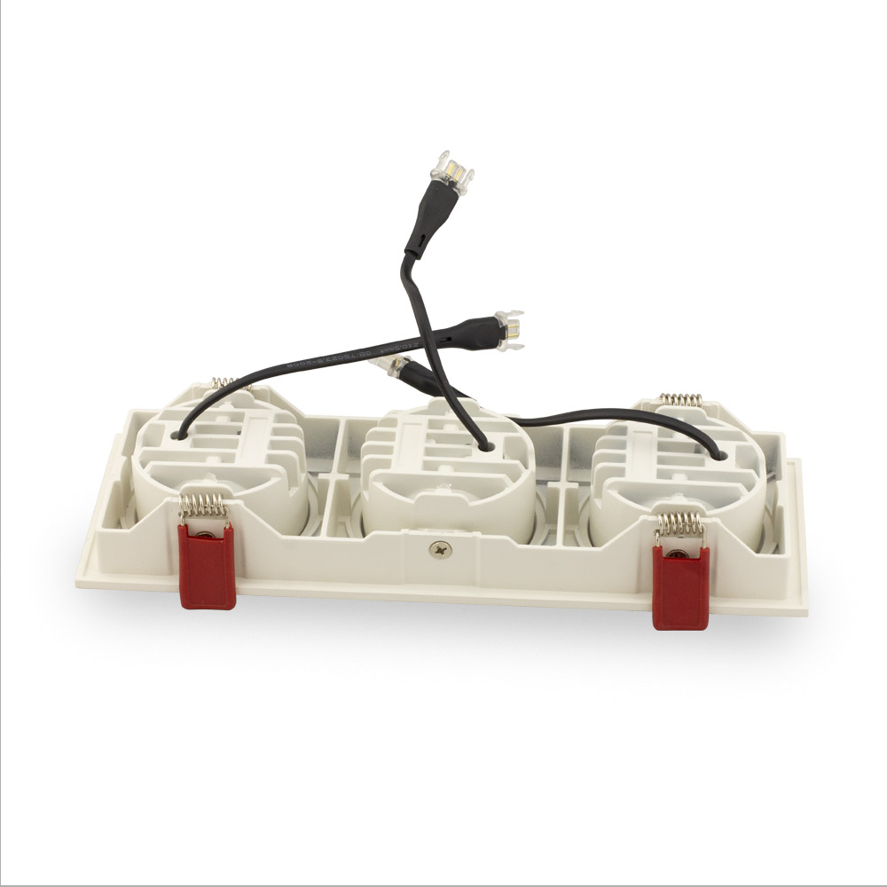 встраиваемый светильник am group am480-3 wh+wh 23,1w