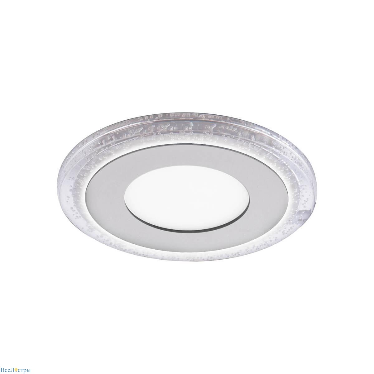 встраиваемый светодиодный светильник gauss backlight bubbles bl315