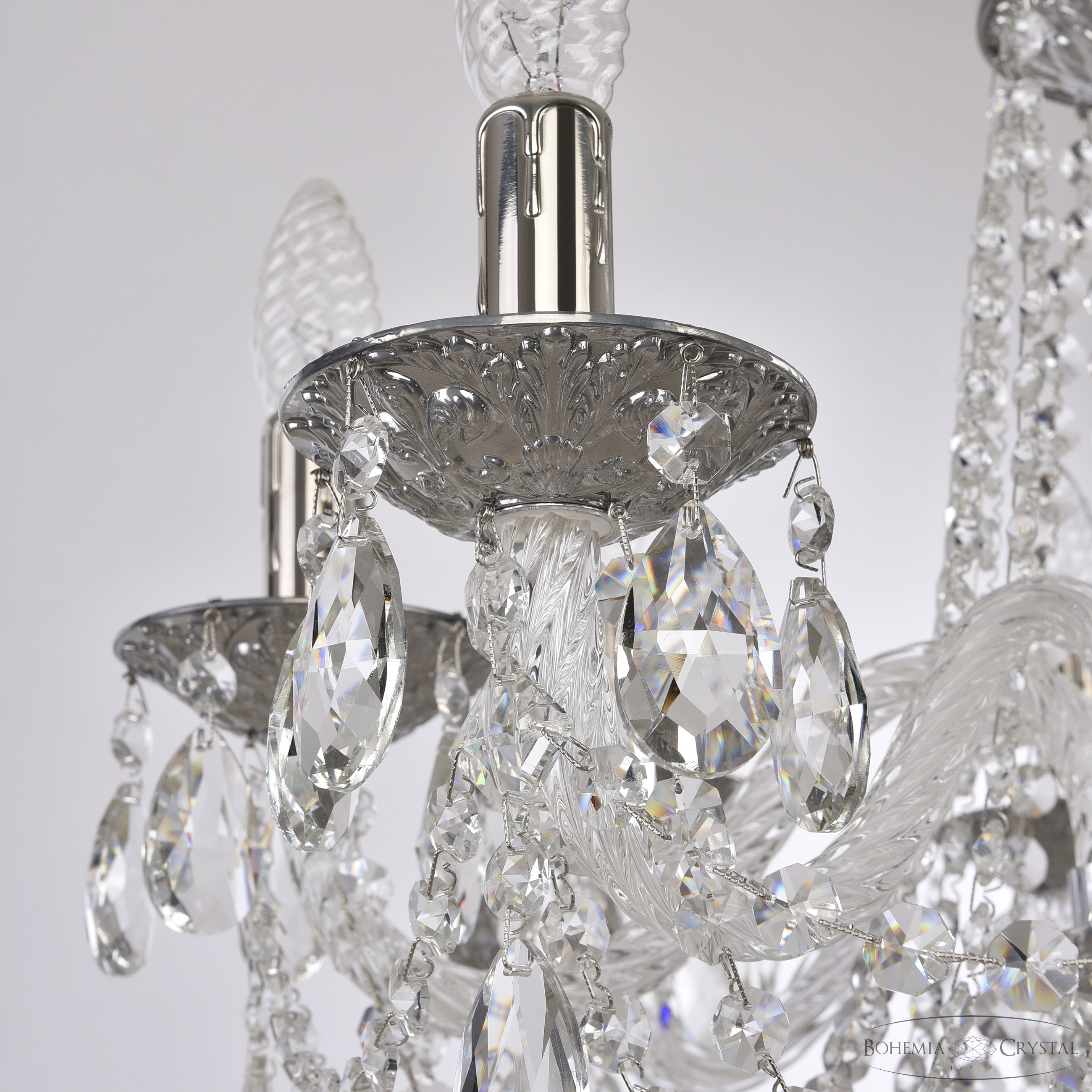 подвесная люстра bohemia ivele crystal al16302/8/195 cg