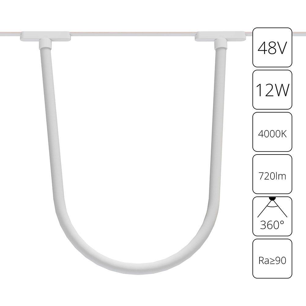 трековый светодиодный светильник arte lamp rapid a6167pl-1wh