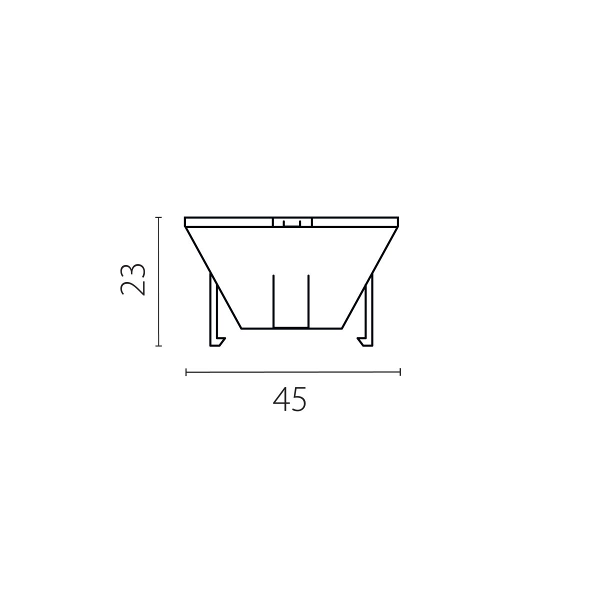 рефлектор сменный 24g к 3850xx (d86) lightstar ciclone 385002