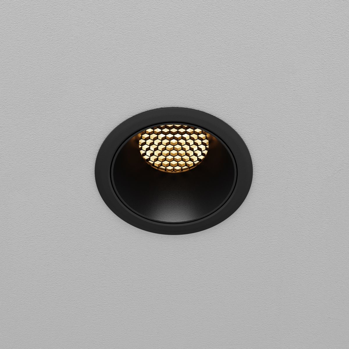 встраиваемый светильник maytoni dip dl115-10w-2.7k-b