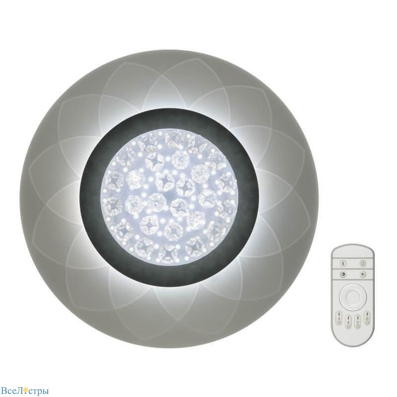 потолочный светодиодный светильник fametto nimfea dlc-n503 42w acryl/clear
