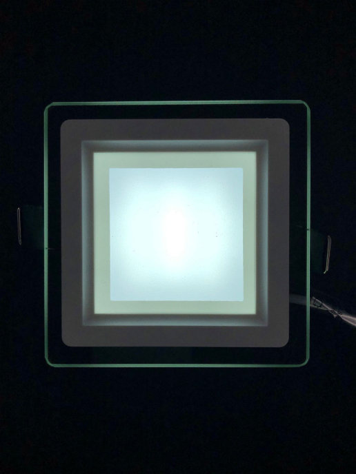 встраиваемый светильник elvan vls-705sq-6w-nh-wh