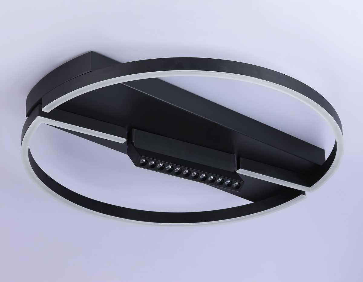 потолочный светодиодный светильник ambrella light comfort linetech fl51460