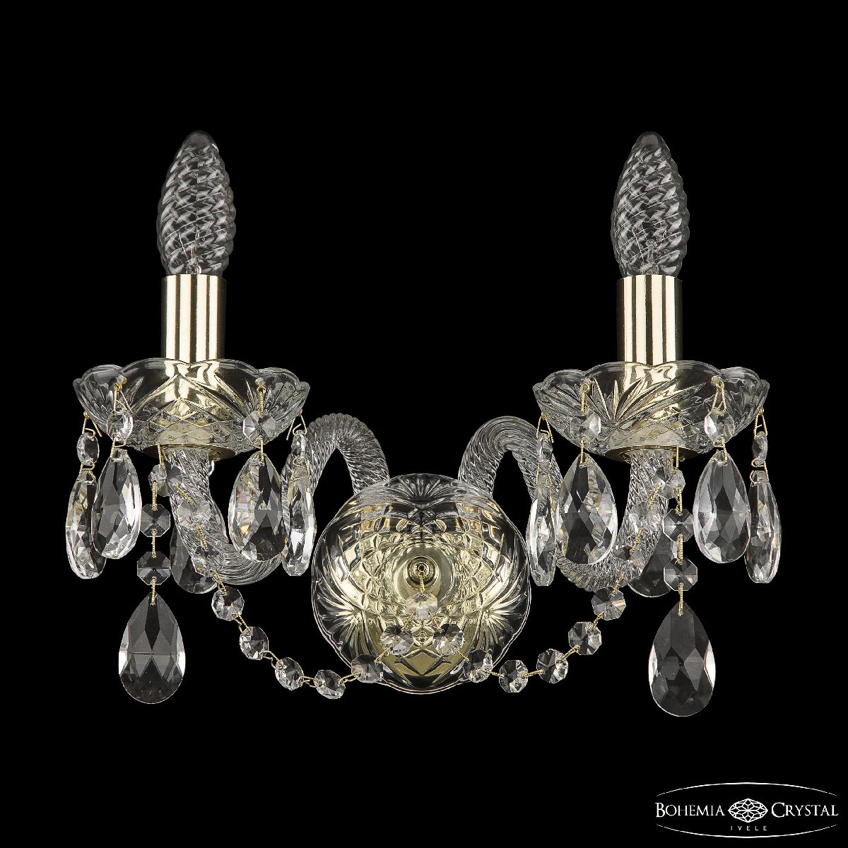 бра bohemia ivele crystal 101b/2/141 g