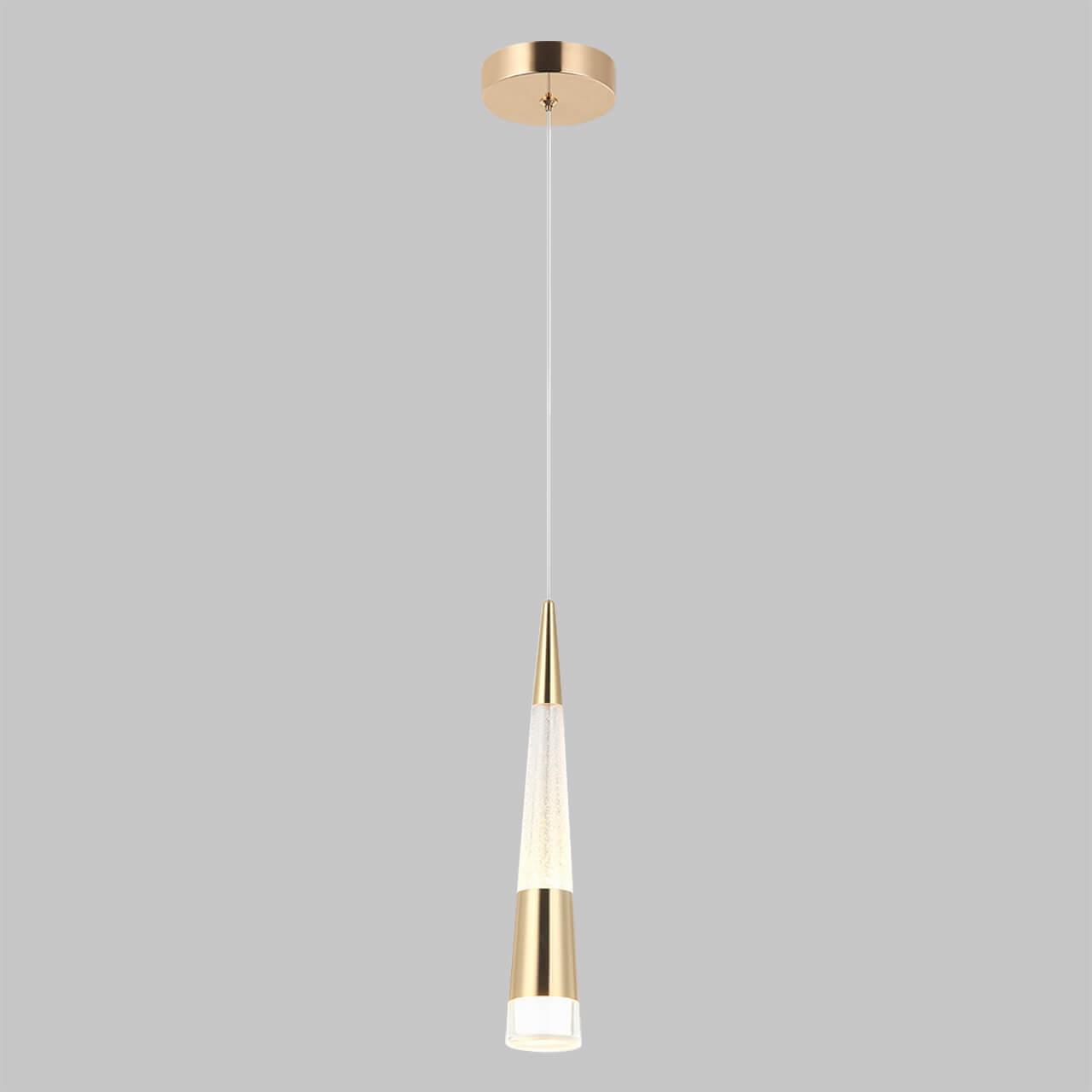 подвесной светодиодный светильник imex cr.23461-1-p gd