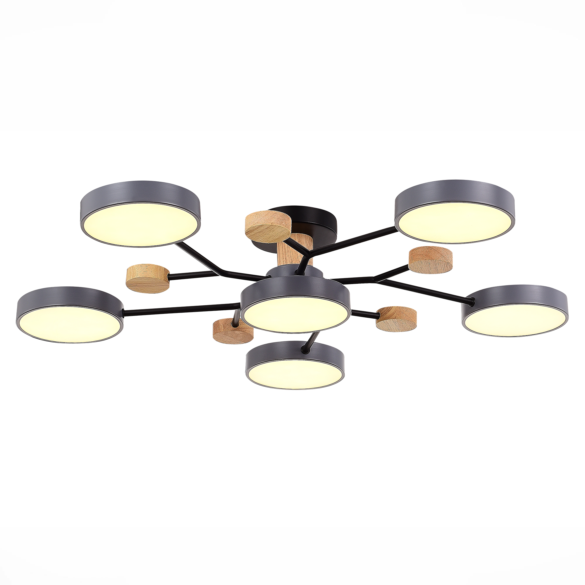 люстра на штанге evoluce faema sle6006-702-06