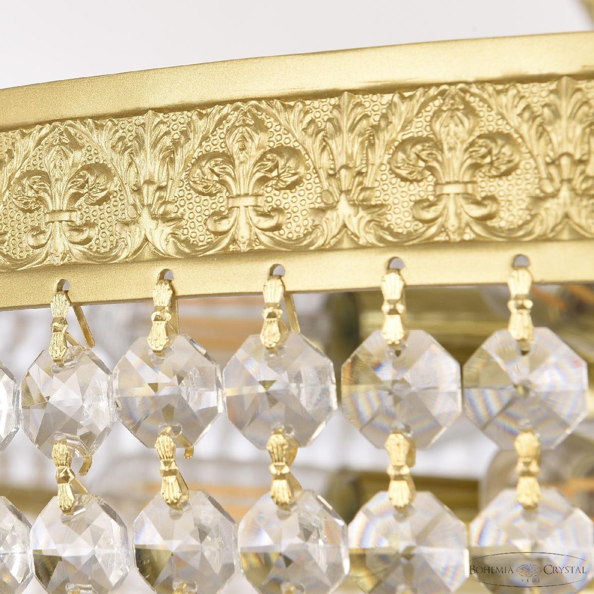 потолочная люстра bohemia ivele crystal al19091/55fl ag