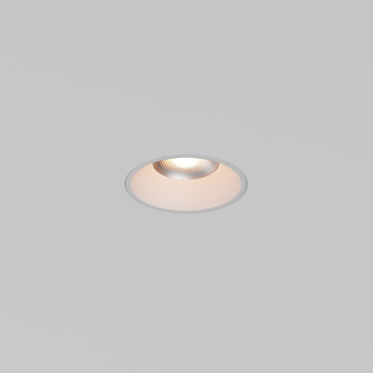 встраиваемый светильник maytoni technical mini dl059-7w3k-trs-w