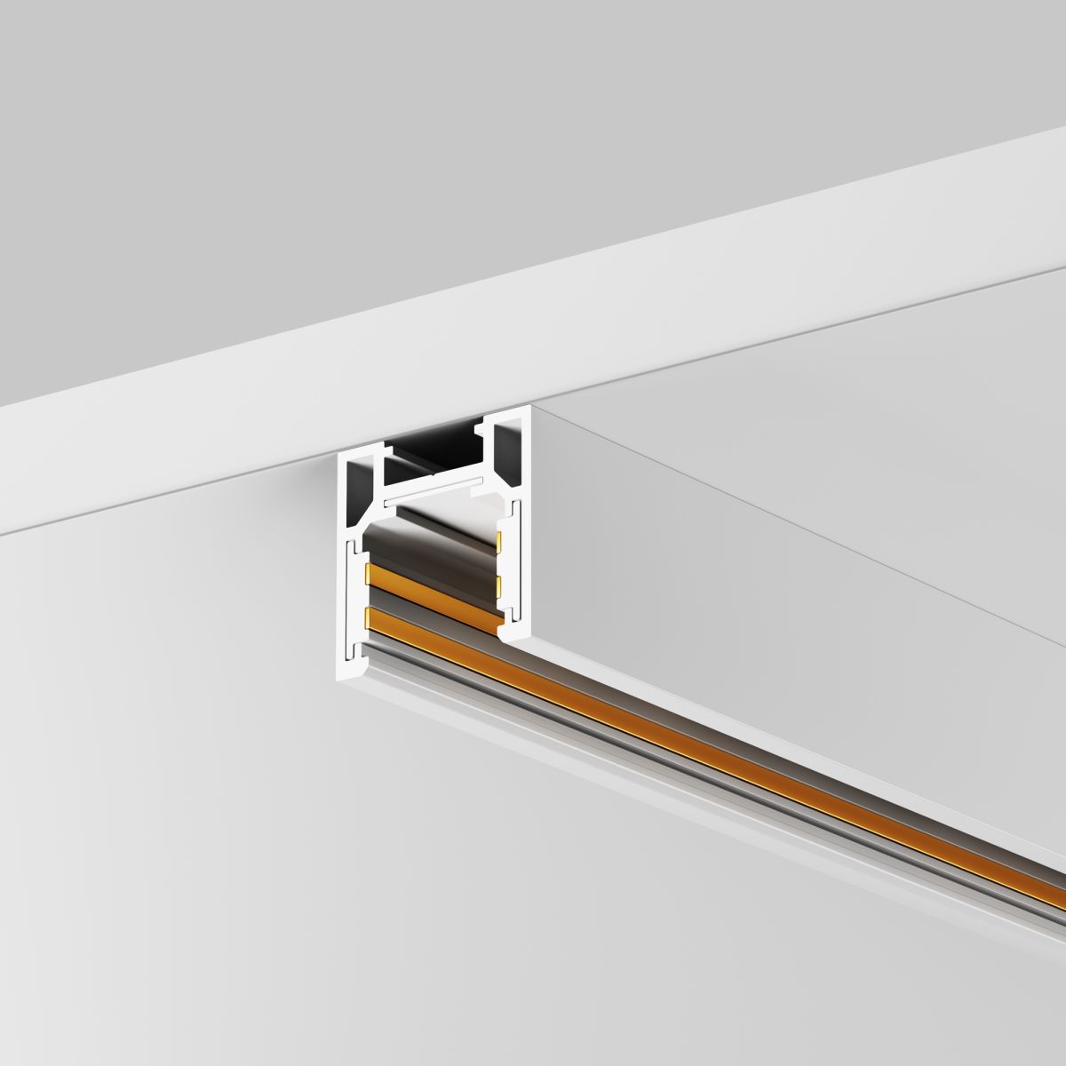 шинопровод низкопрофильный накладной maytoni magnetic track system exility trxmn034-412w