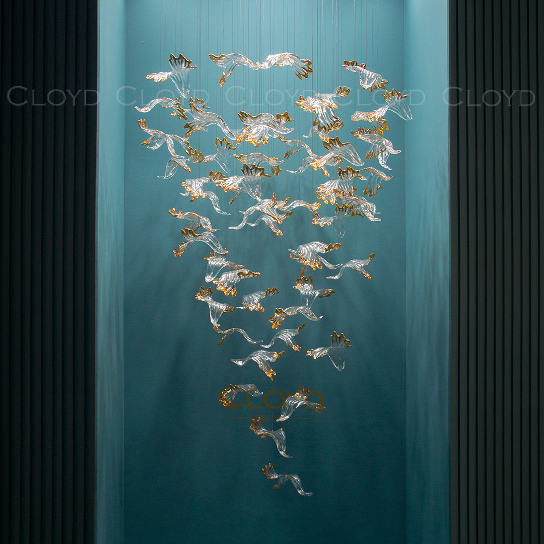 каскадная люстра cloyd aeria 60001