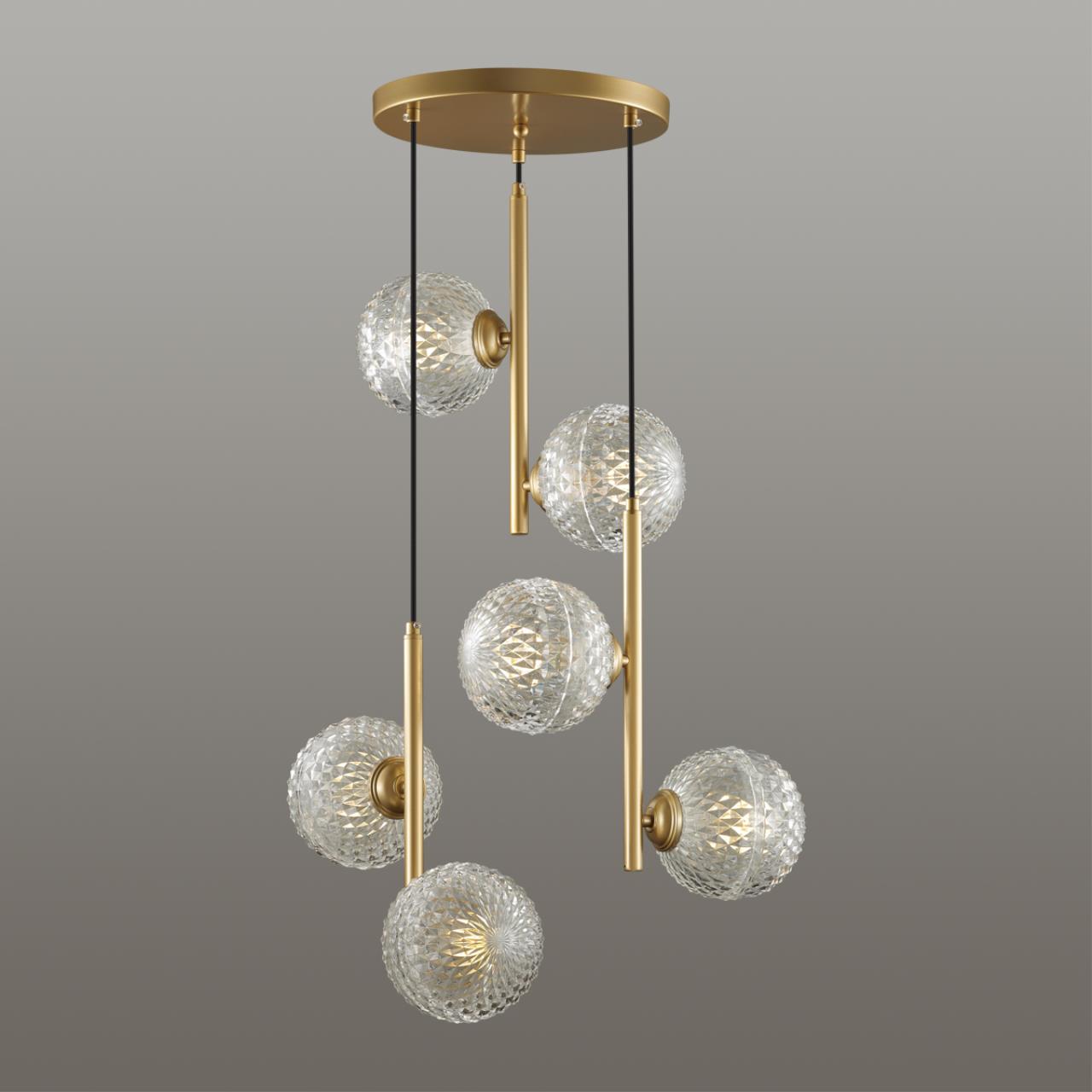 подвесная люстра lumion geneva 5292/6