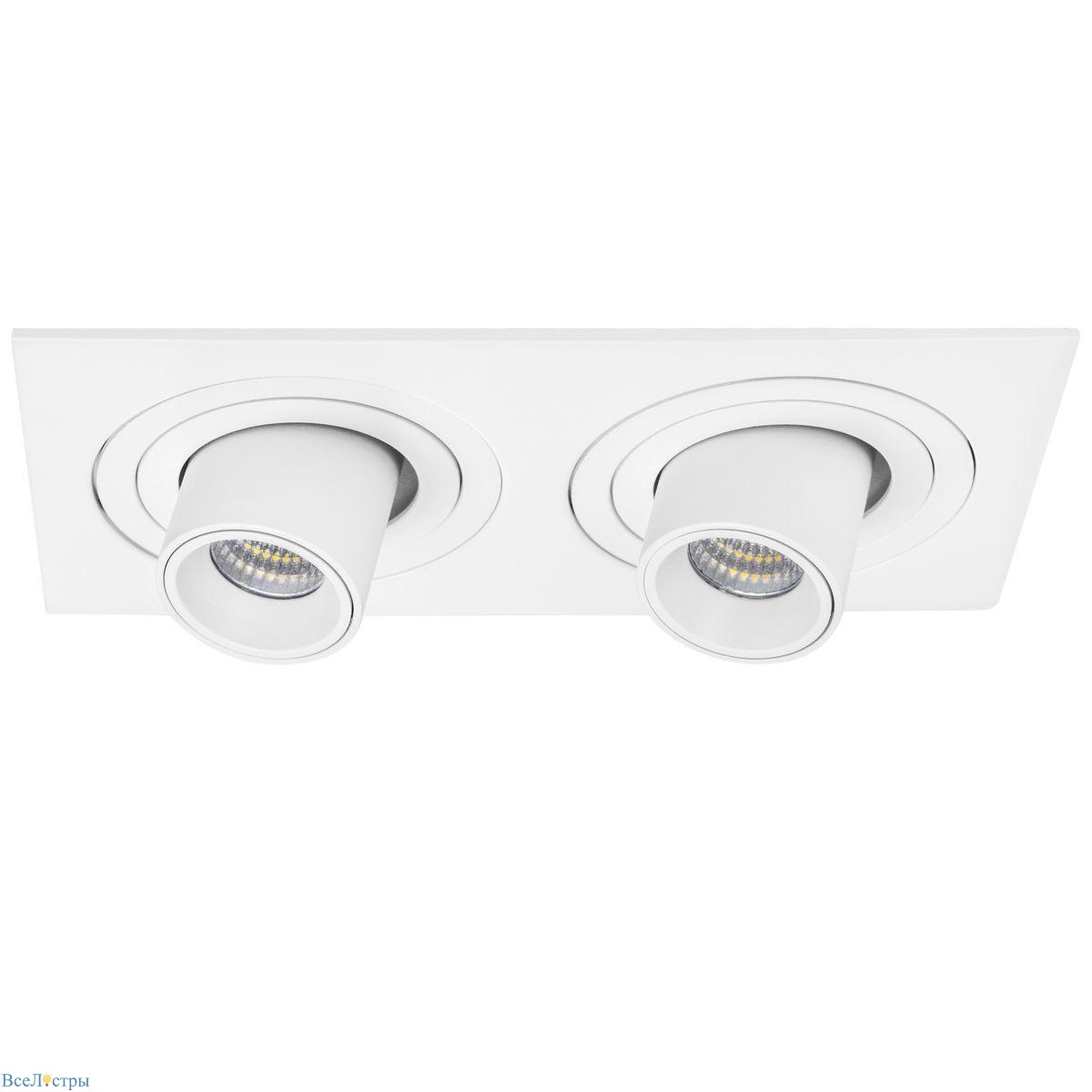 встраиваемый светодиодный спот lightstar intero tubo (217526+217164+217164) i526164