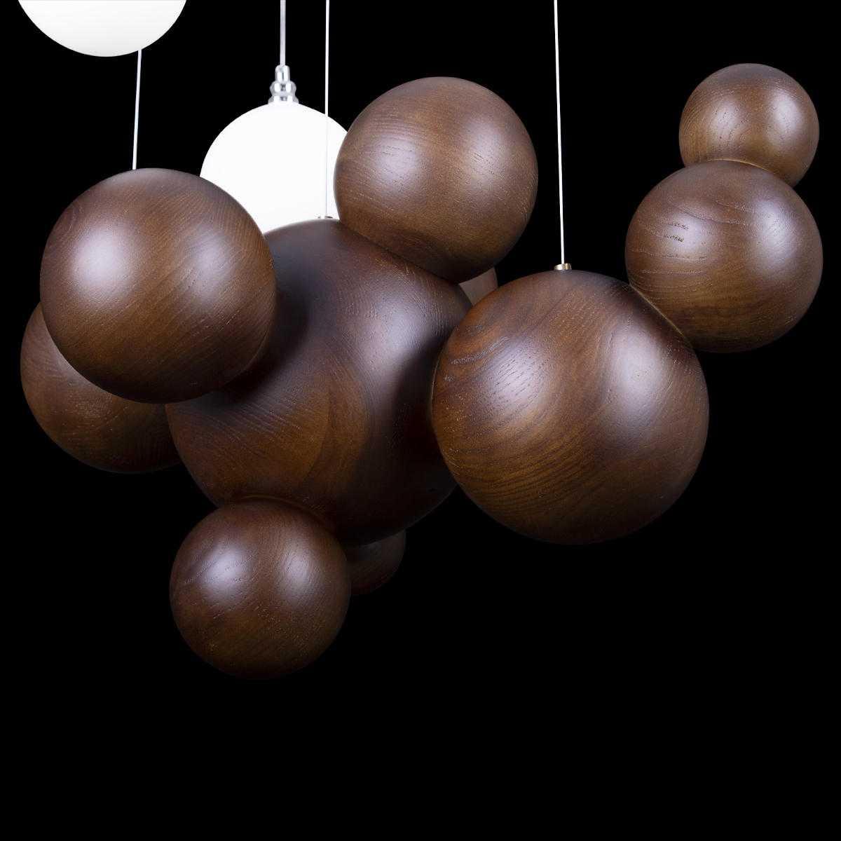 подвесной светильник loft it ginger 10161 dark wood