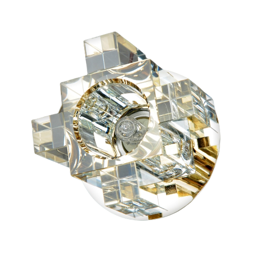 встраиваемый светильник elvan tch-1037-g-9-cl-gl