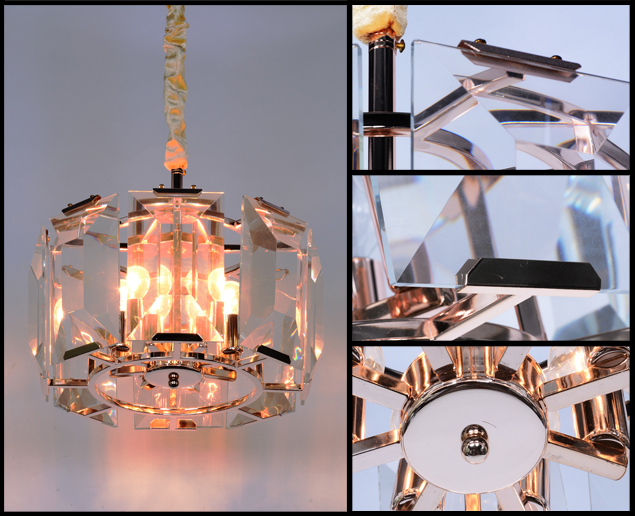 подвесная люстра delight collection harlow crystal brch9030-8-g