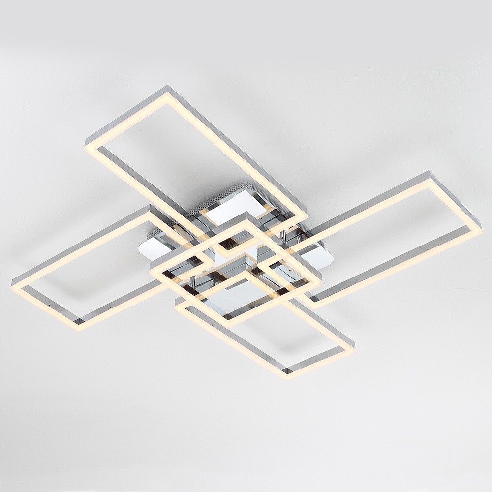 потолочная люстра led4u l11004-5 cr