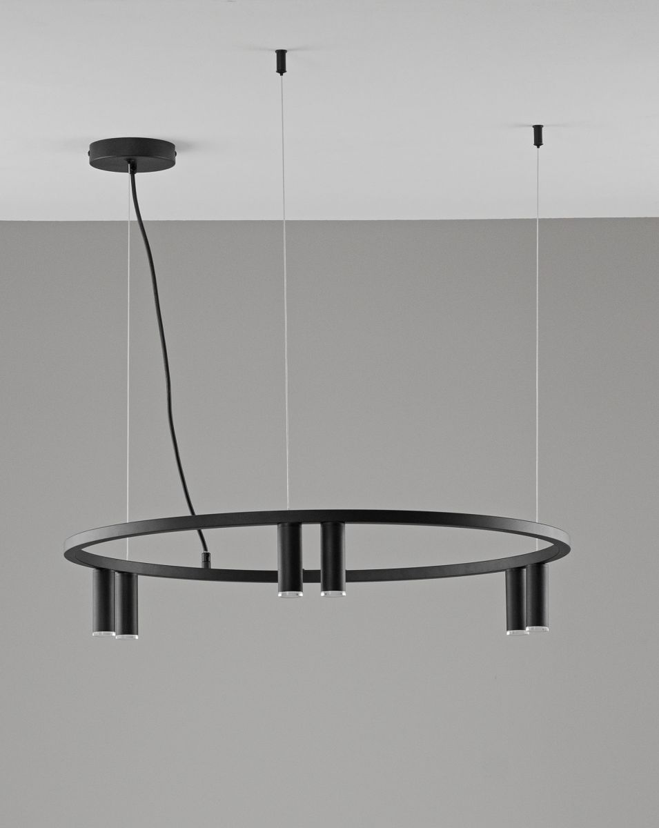 подвесная люстра moderli sofina v11788-6p