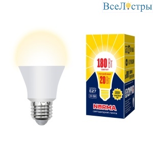LED-A65-20W/WW/E27/FR/NR картон