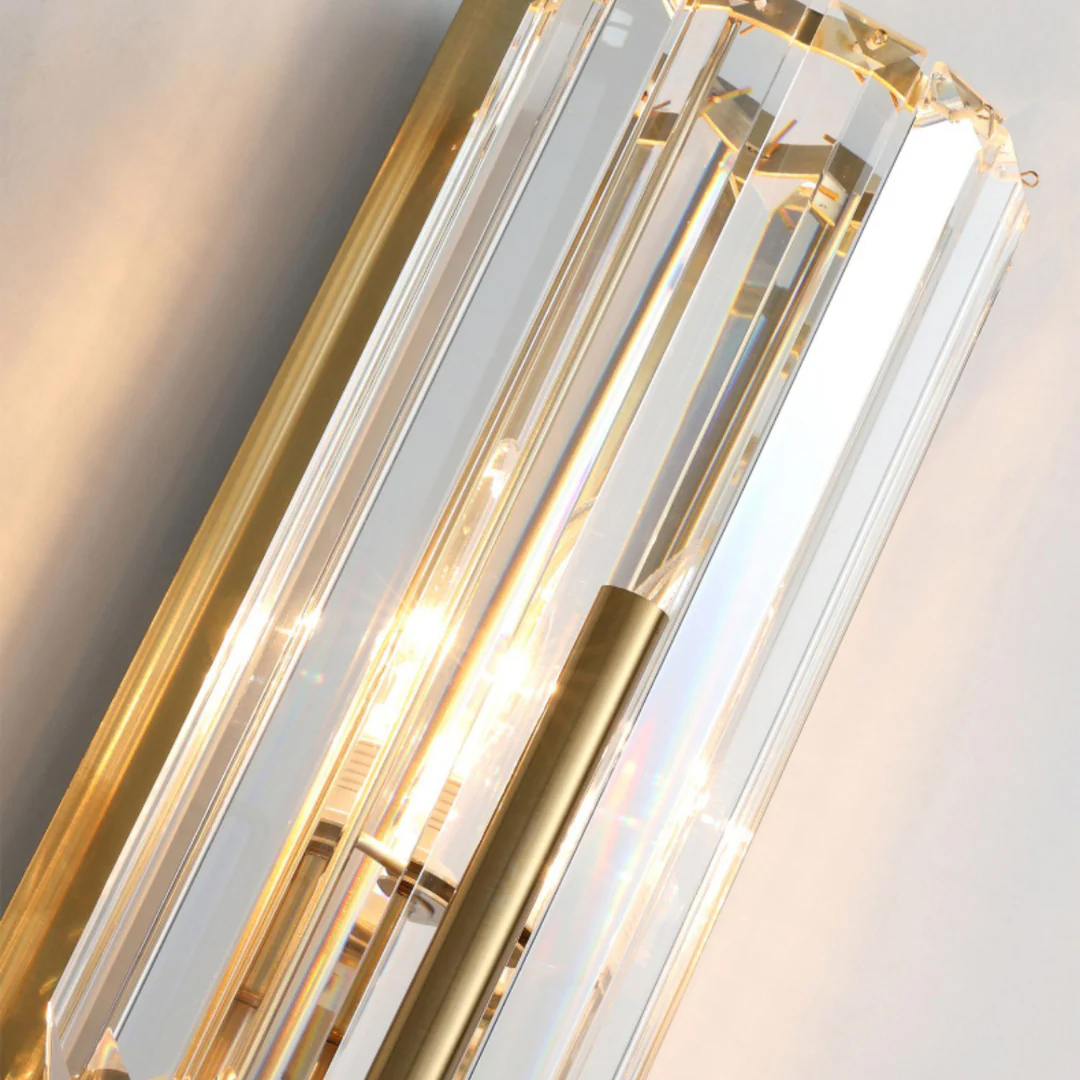 настенный светильник delight collection 88183w/d500 gold/clear