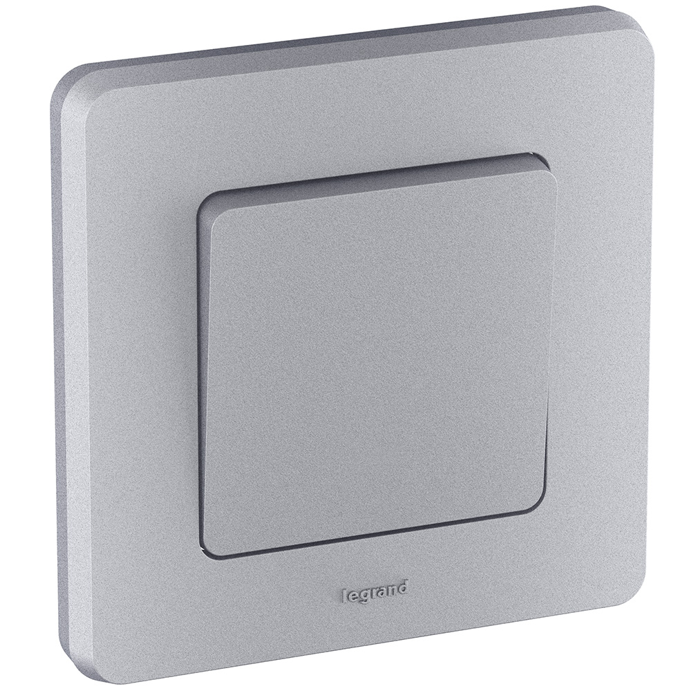 выключатель одноклавишный legrand inspiria 673602