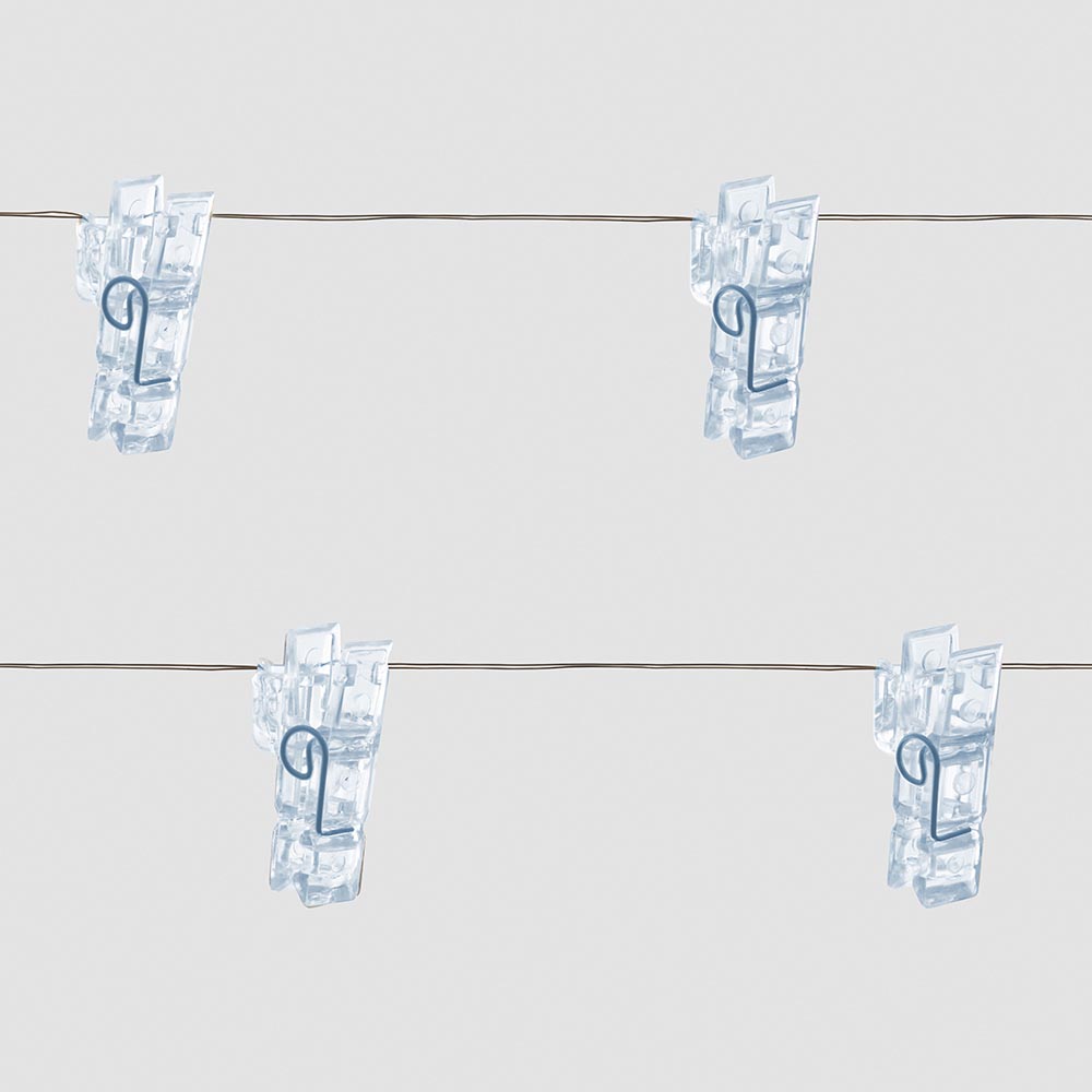 светодиодная гирлянда feron прищепки usb белый без мерцания cl574 41653