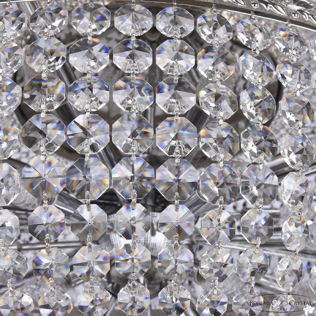 каскадная люстра bohemia ivele crystal 83211/80iv-250 ni