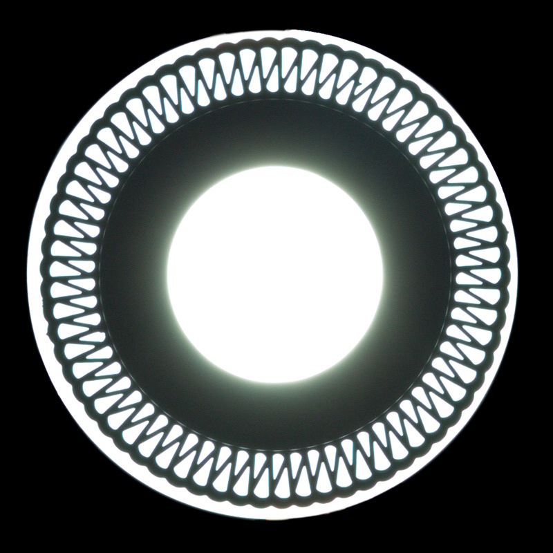 встраиваемый светильник reluce 63903-9.0-001rd led3+3w bk