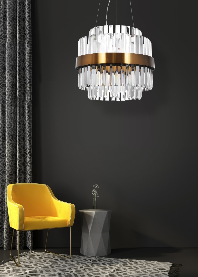 подвесная люстра lumina deco ringletti ldp 8017-400 md