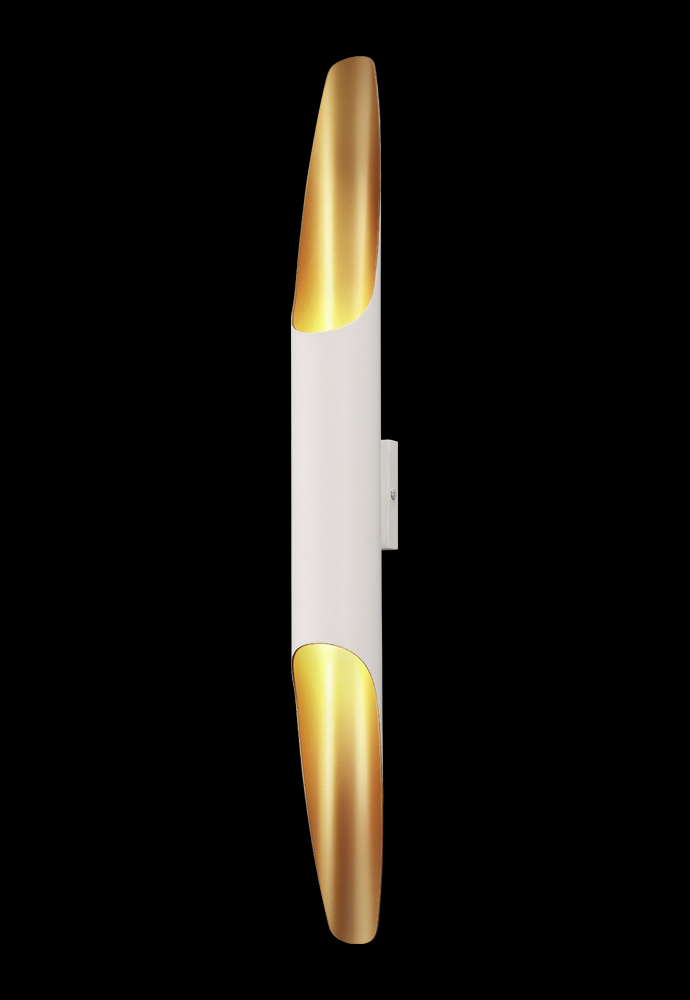 настенный светильник crystal lux sonata ap2 wh