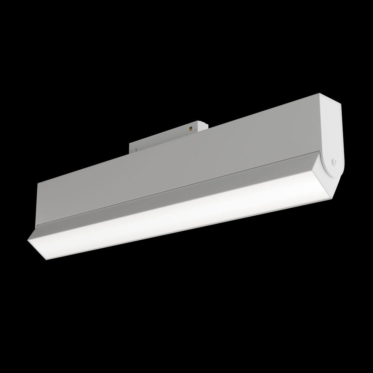 трековый светодиодный светильник для магнитного шинопровода maytoni track lamps tr013-2-20w3k-w