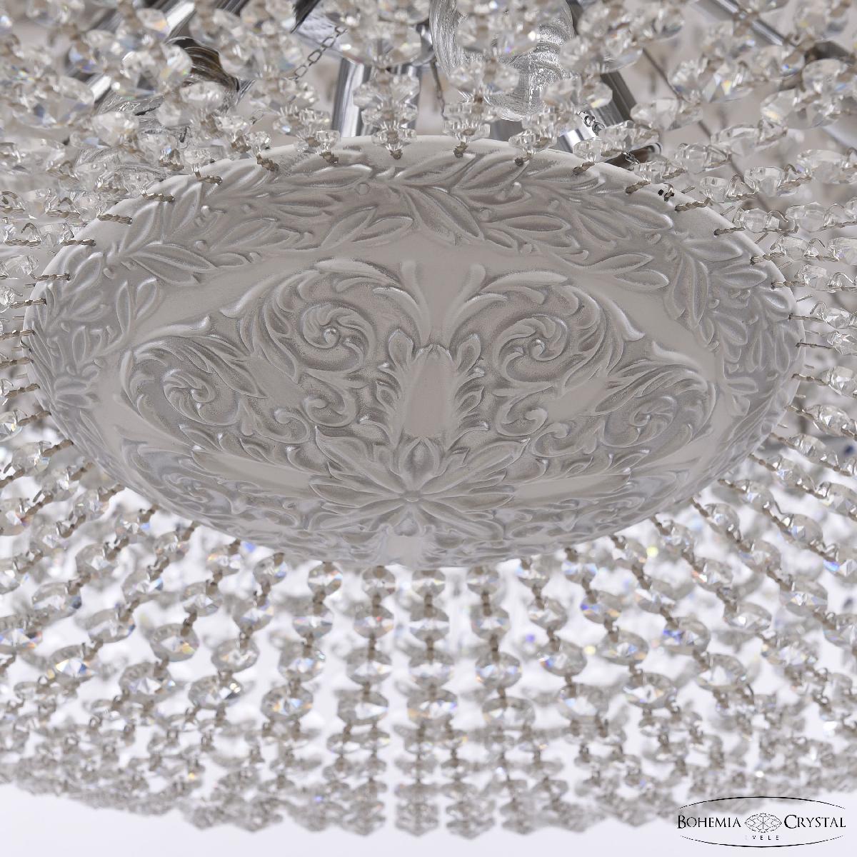 потолочная люстра bohemia ivele crystal al19011/80ol wmn