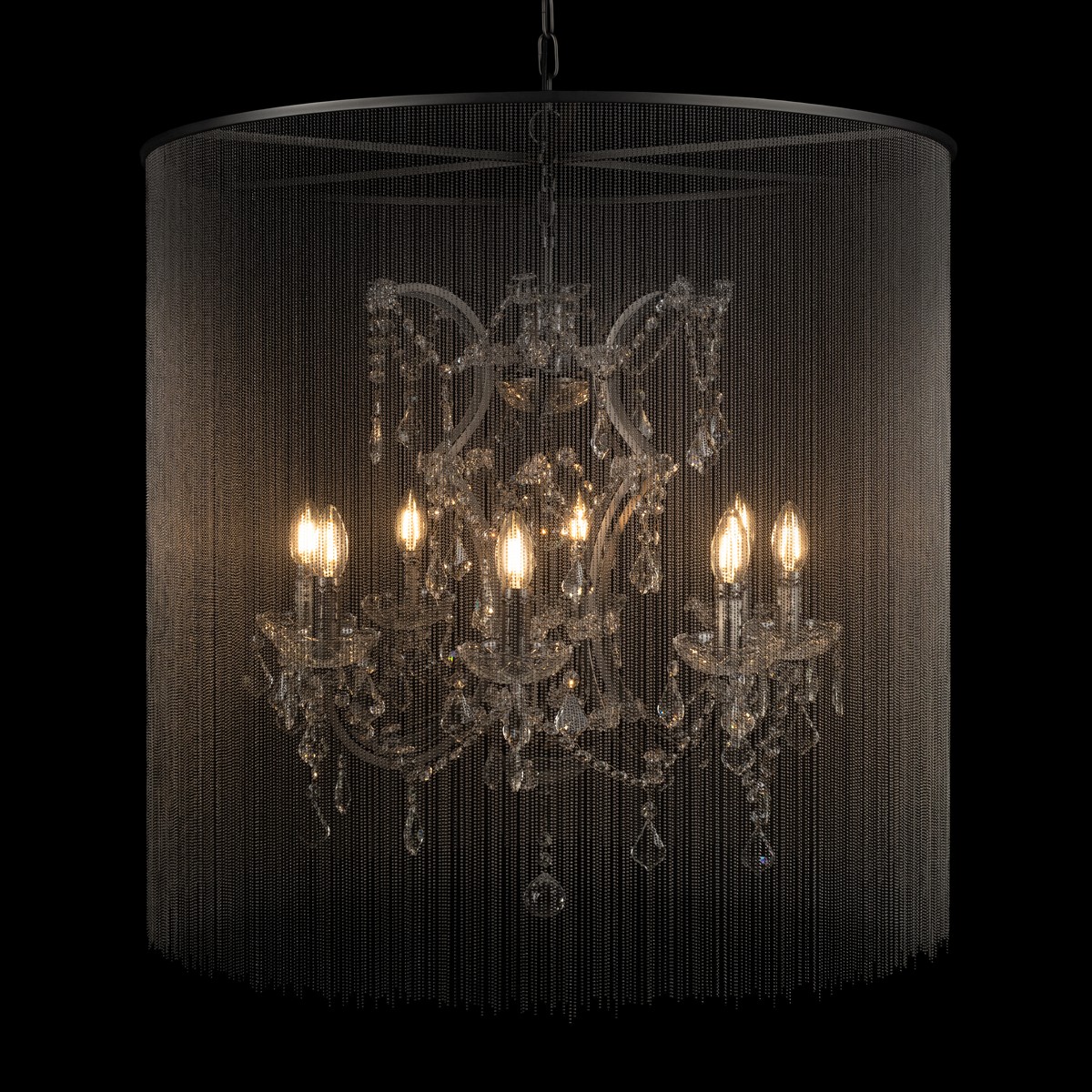 подвесная люстра loft it vaille crystal 10450/800