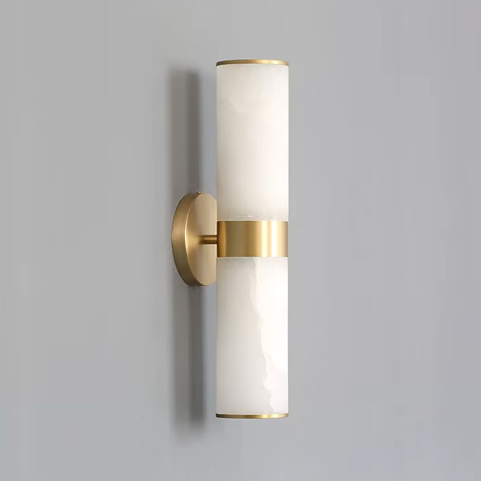 настенный светильник delight collection wall lamp 6483w/b brass/white