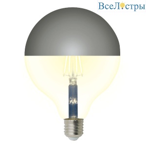 LED-G125-4W/3000K/E27/CL MIRROR/CHROME PLS02WH