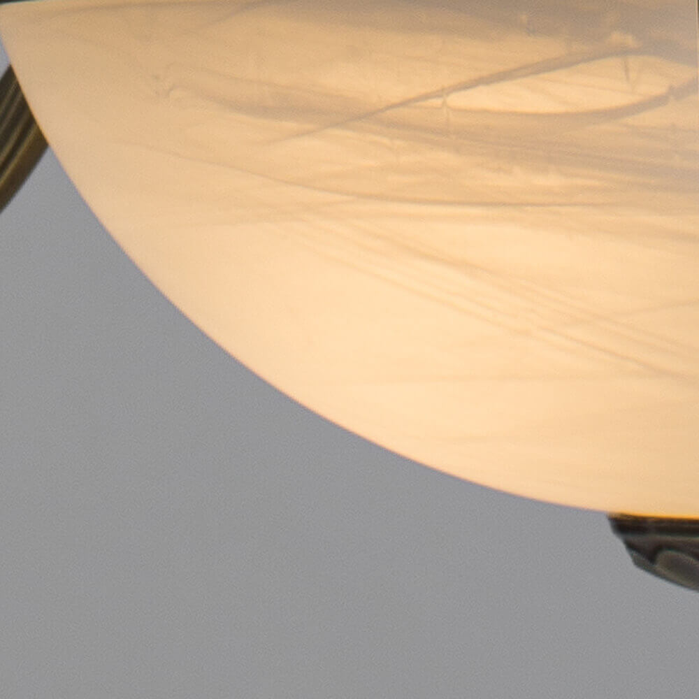 подвесная люстра arte lamp windsor white a3777lm-6-2ab