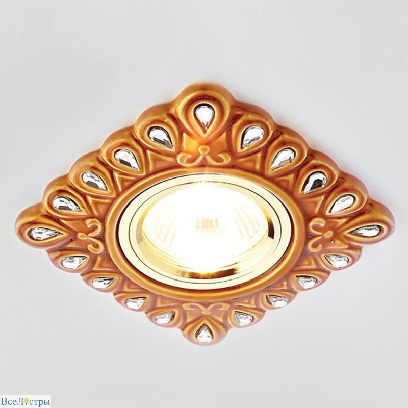 встраиваемый светильник ambrella light desing d5550 sb/cl