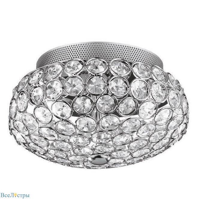 потолочный светильник ideal lux king pl3 cromo 075389