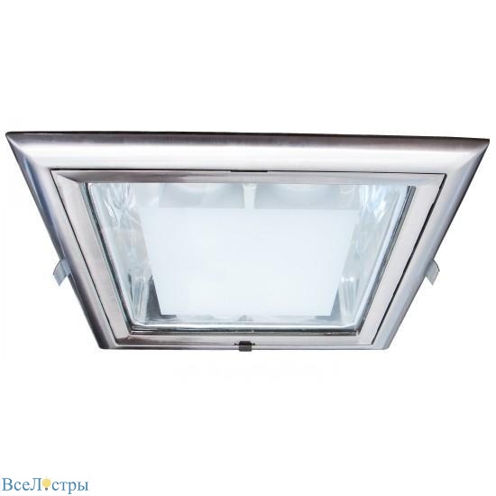 встраиваемый светильник arte lamp downlights a8044pl-2ss