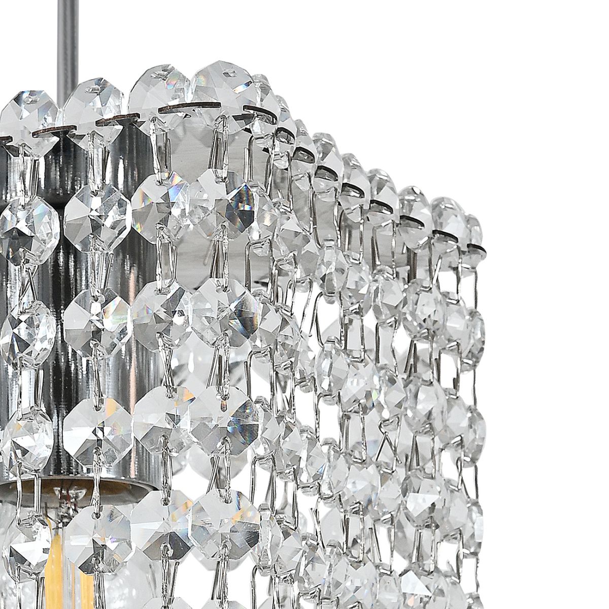 подвесной светильник escada exquisite 2107/1s chrome