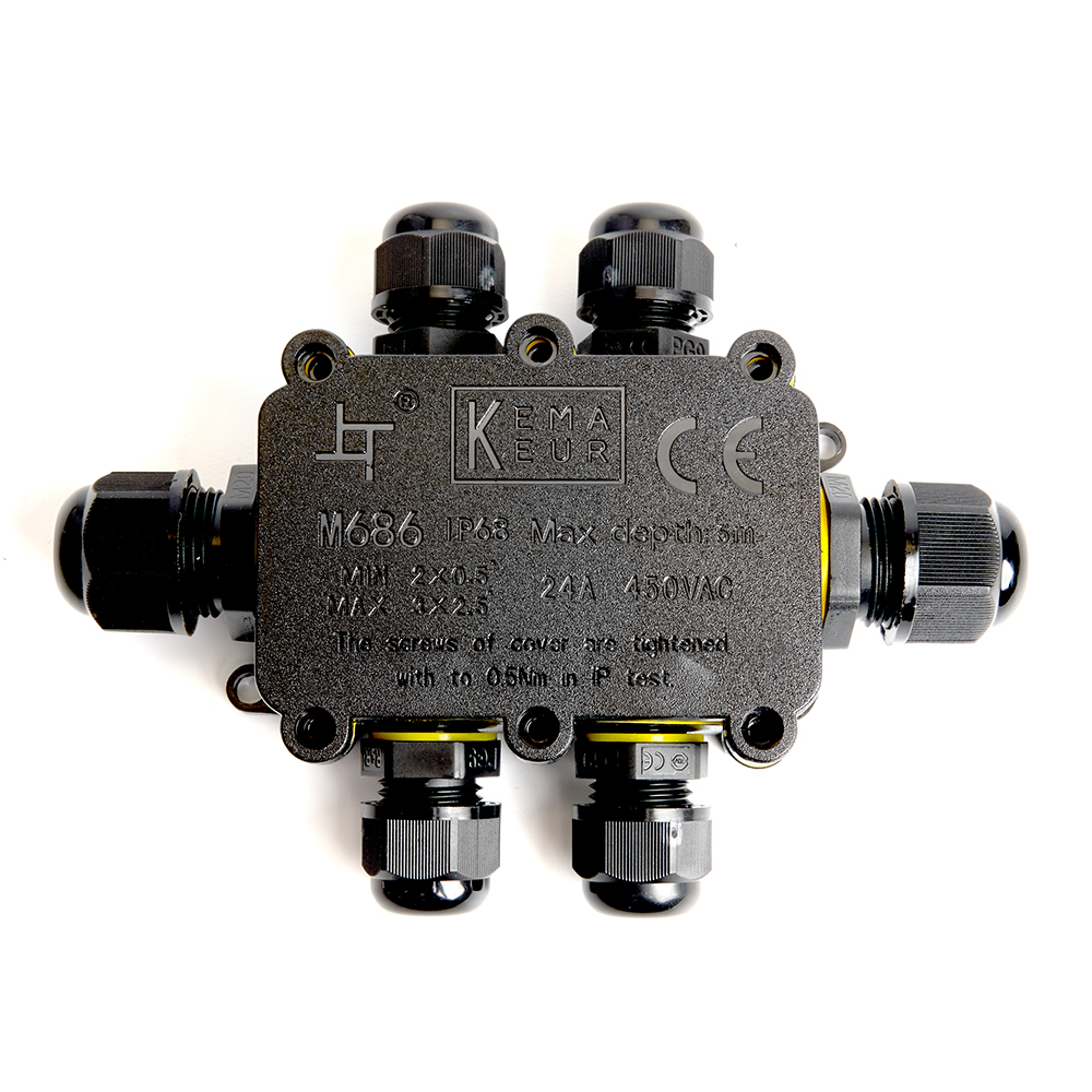 коробка распределительная stekker ld526 49124