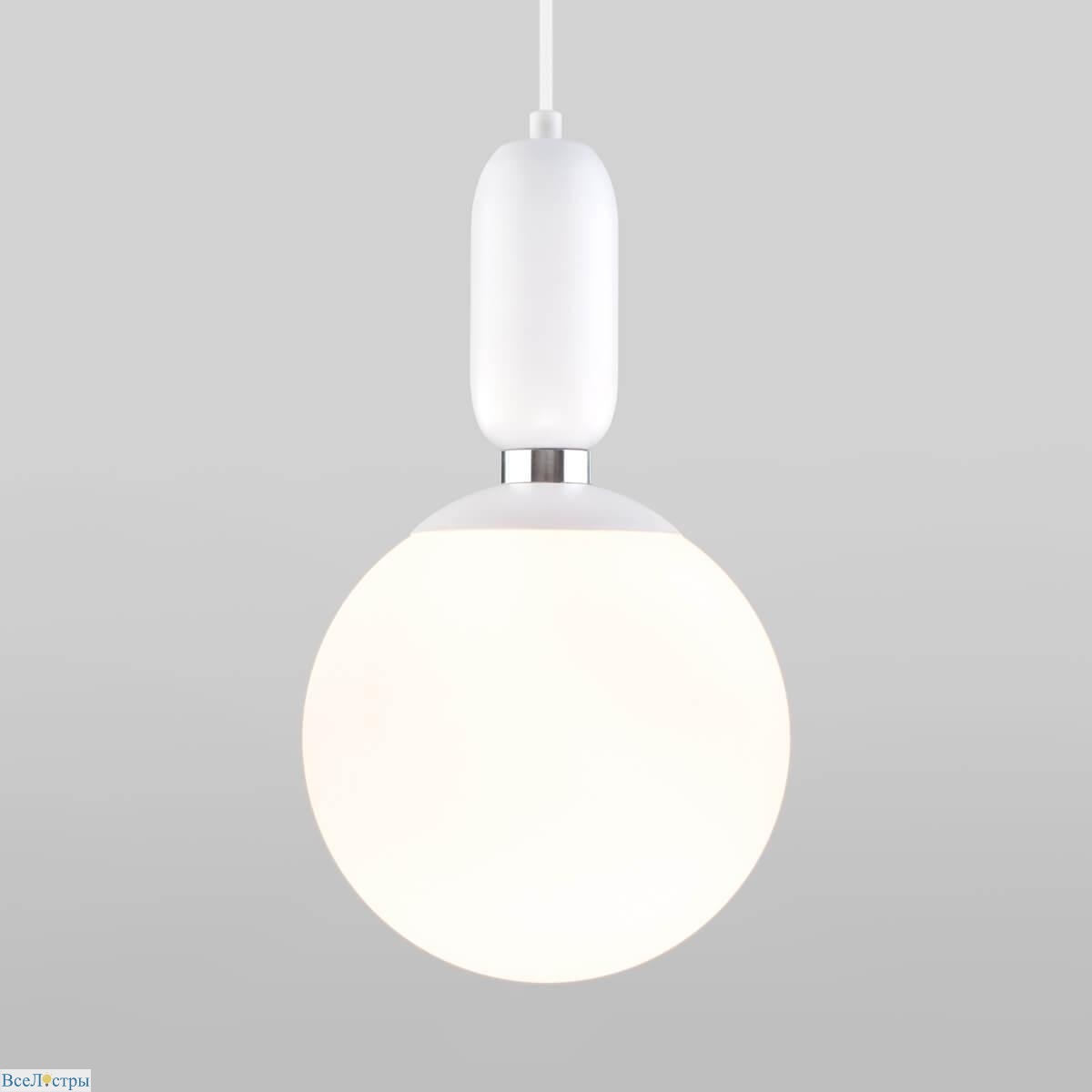 подвесной светильник eurosvet bubble 50197/1 белый