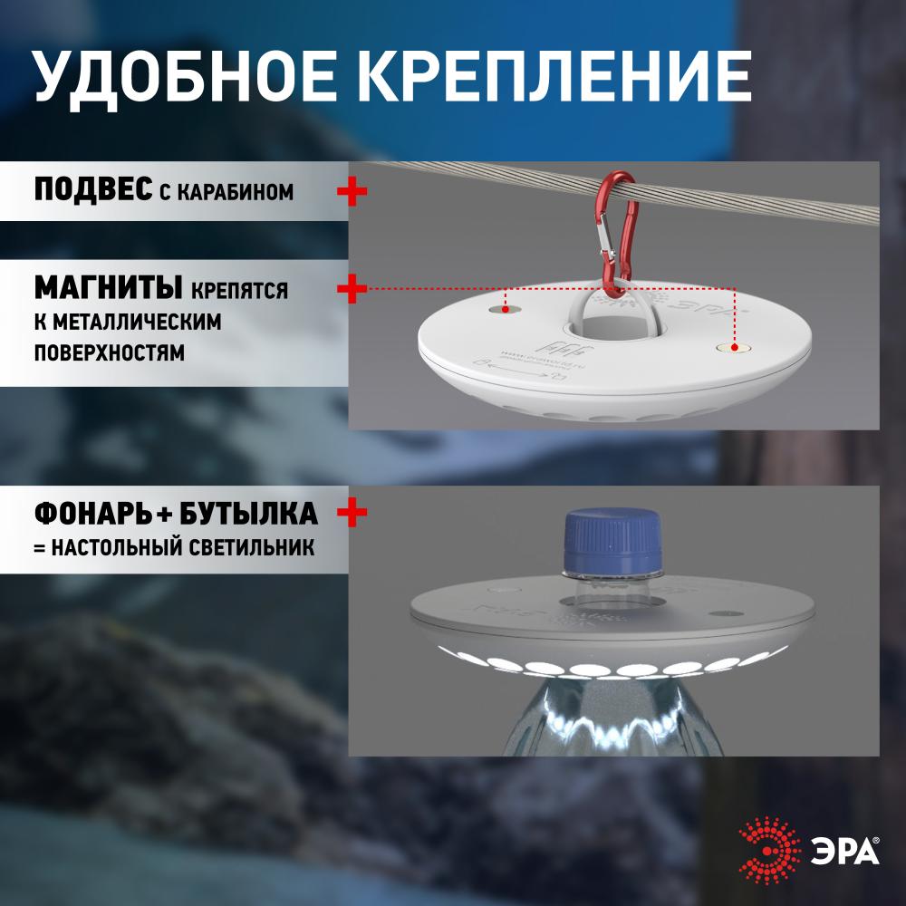 кемпинговый светодиодный фонарь эра k48 б0032283